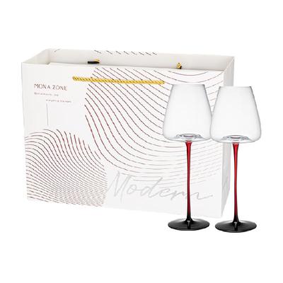 摩登主妇轻奢高级感高脚红酒杯