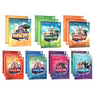 剑桥国际少儿英语教材Power Up 1 2 3 4 5 6级powerup剑桥英语教材小学英语教材YLE剑桥少儿英语考试剑桥词汇语法英文原版教材