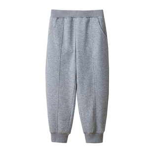 红豆儿童裤子春秋2024新款卫裤男童女童运动裤中大童休闲长裤潮