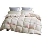 水星家纺羽绒被95白鹅绒冬被春秋被芯加厚保暖鹅绒被白绒吹雪