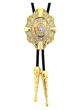 原创设计风长款字母金色短袖吊坠