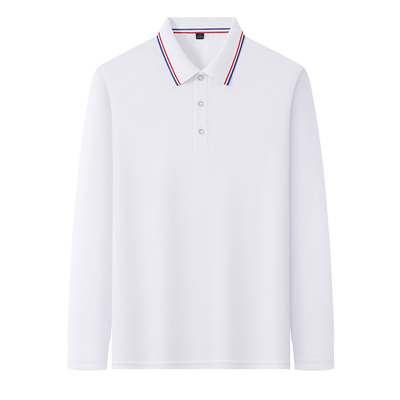 春秋长袖POLO衫定制logo