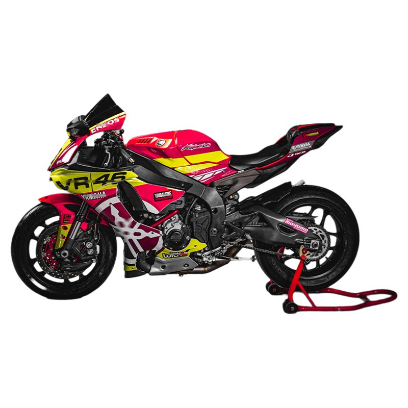适用YAMAHA雅马哈R1贴纸拉花版画