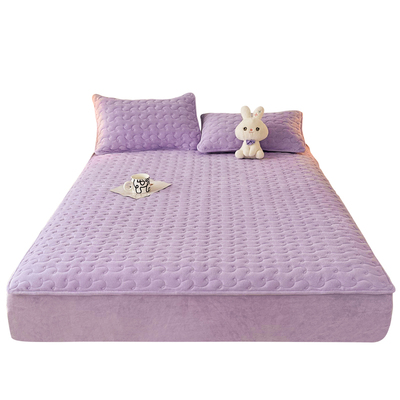 A类牛奶绒床笠冬季加绒