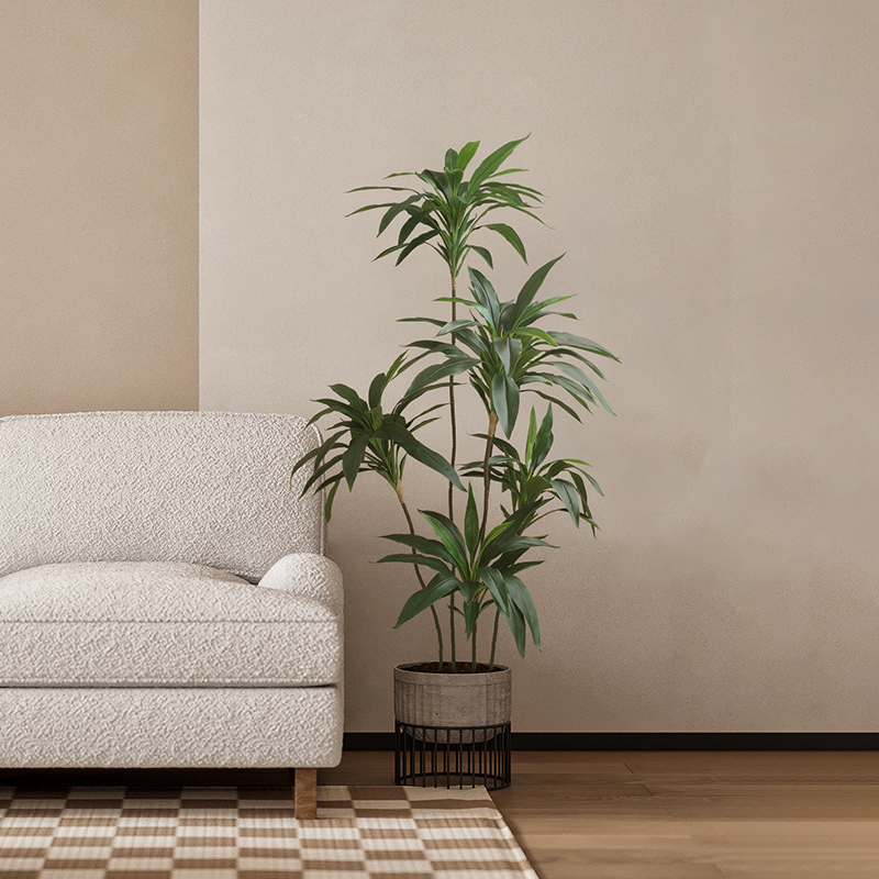 森空间绿植仿真室内角落造景盆栽装饰北欧风客厅假花摆件仿真绿植