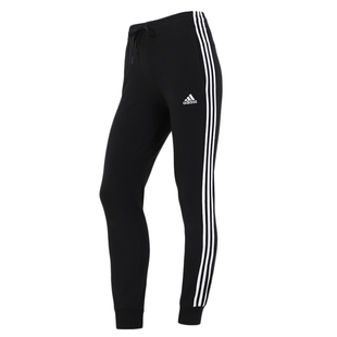 运动裤女裤子 adidas阿迪达斯夏季新款休闲三条杠小脚长裤GM5542