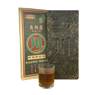 赵李桥青砖茶1.5kg川字牌青砖茶湖北赤壁内蒙奶茶砖茶羊楼洞黑茶