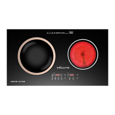 万和电磁炉双灶嵌入式大功率家用