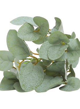 仿真花假花绿植绢布金钱叶尤加利
