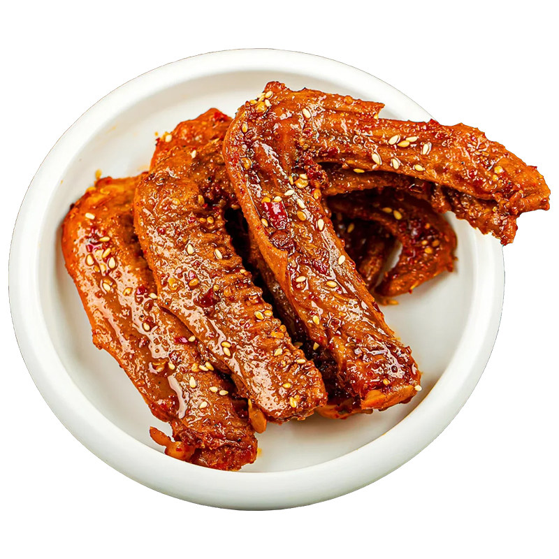 香辣大鸭翅湖南特产香辣卤味解馋熟速食开袋即食零食品休闲小吃