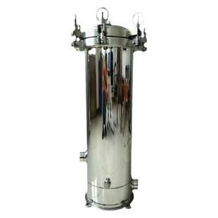 锅炉自来水家用工业精密保安过滤器大通量不锈钢前置法兰吊环油污