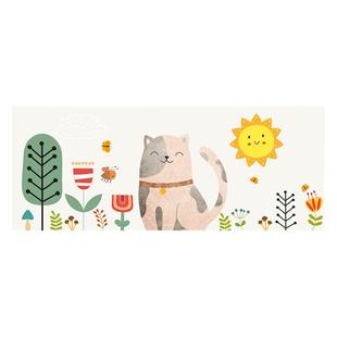 北欧ins风飘窗垫四季通用阳台坐垫可裁剪窗台垫卧室飘窗垫子定做