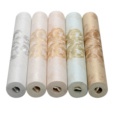 欧式3d立体奢华高档大花酒店墙纸