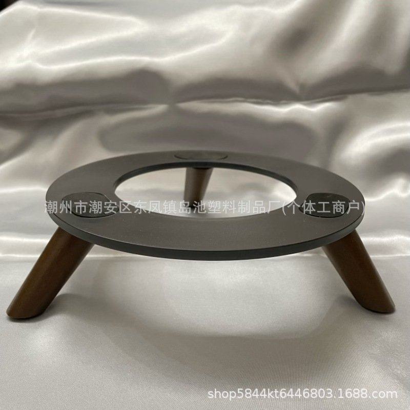 哈曼卡顿音响实木支架琉璃2/3/4水晶34代华强北LP90防滑减震底座