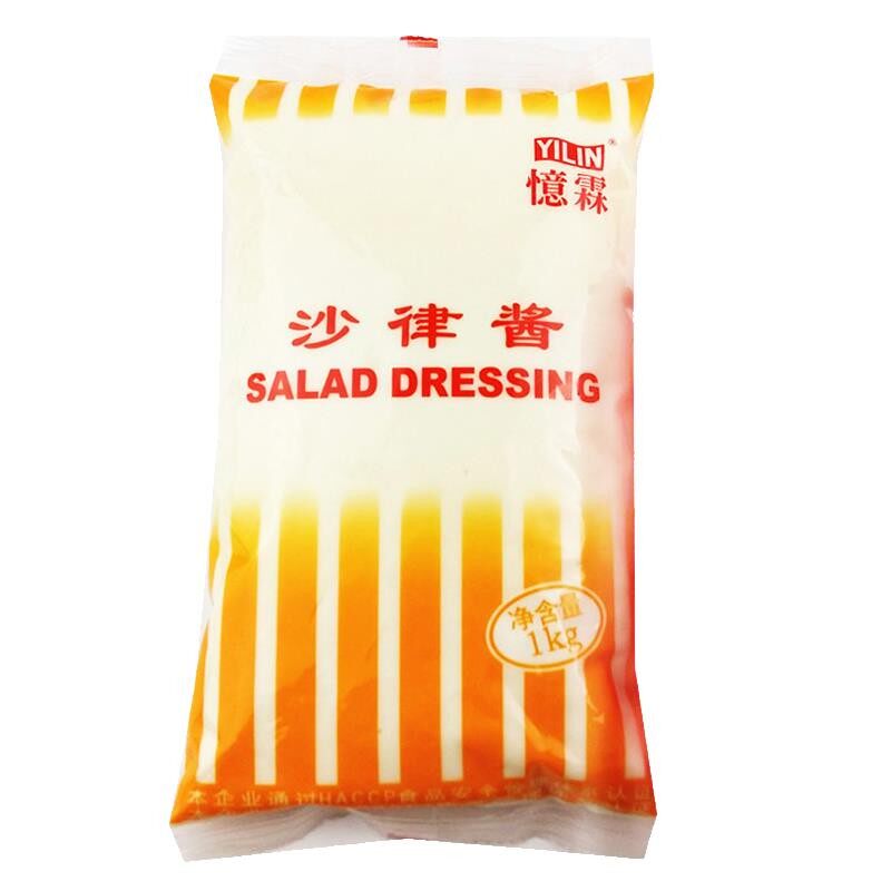 包邮忆霖沙律酱1KG 蔬菜水果沙拉沙拉酱手抓饼酱寿司酱汉堡沙拉酱