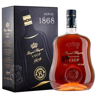 法国进口洋酒礼盒装韵邑白兰地VSOP 洋酒 700ml/1L 葡萄烈酒 正品