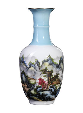 鼎众中式陶瓷景德镇博古架花瓶