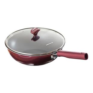 九阳不粘锅炒锅家用炒菜锅电磁炉专用燃气灶煤气灶平底锅适用锅具