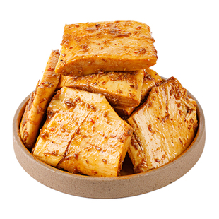 香辣牛板筋大片内蒙古特产零食即食大块手撕牛板筋烧烤独立小包装