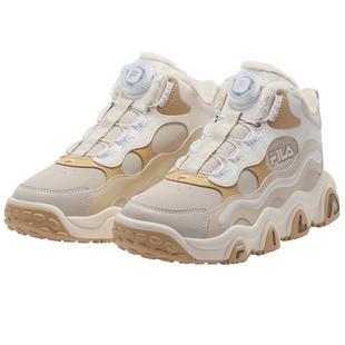 FILA KIDS斐乐童鞋儿童棉鞋冬季款男女大童旋钮加绒保暖运动鞋