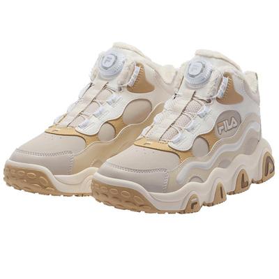 FILA KIDS斐乐童鞋儿童棉鞋冬季款男女大童旋钮加绒保暖运动鞋