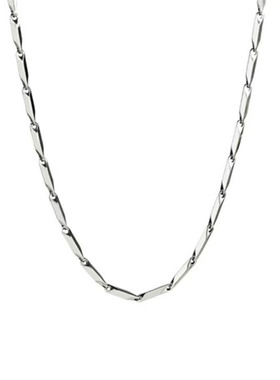 钛钢项链男菱形高街饰品女不掉色高级配饰小众个性颈链百搭瓜子