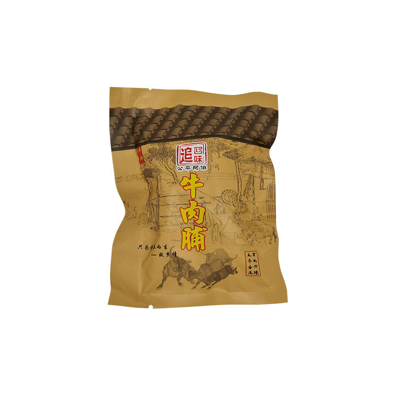 追回味阿伯公平牛肉脯内蒙古脆片风干牛肉干手撕原切零食小吃健身