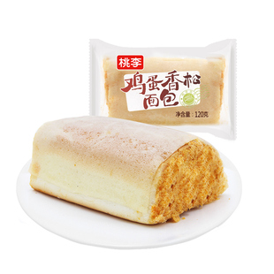 桃李鸡蛋香松面包整箱早餐食品下午茶学生早餐短保面包休闲零食_