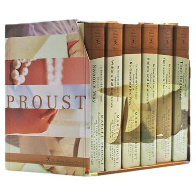 追忆似水年华6册套装精装 英文原版小说 In Search of Lost Time Marcel Proust追忆逝水年华 普鲁斯特Modern Library英语书籍