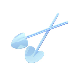 一次性小勺子塑料心形蛋糕甜品冰淇淋勺子单独包装创意可爱勺子