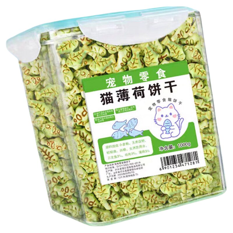 猫咪薄荷饼干磨牙洁齿化毛