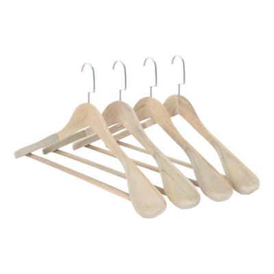 无漆香樟木宽肩衣架防虫挂大衣