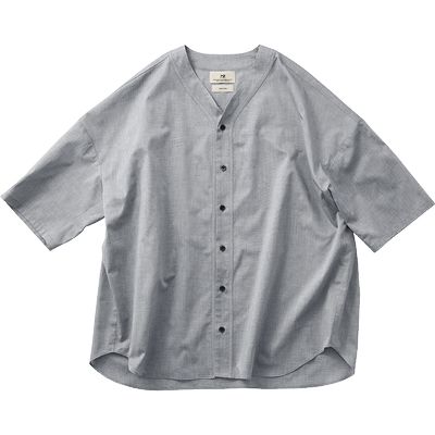 Sunnyclouds男式纯棉V领衬衫