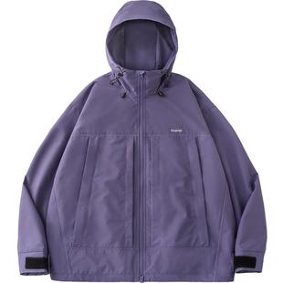 【清仓】BENPANDA特氟龙三防冲锋衣户外机能防泼水连帽夹克外套男