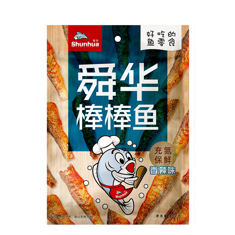 【解馋零食】舜华东江鱼牌小鱼干湖南特产香辣棒棒鱼仔干食品小吃