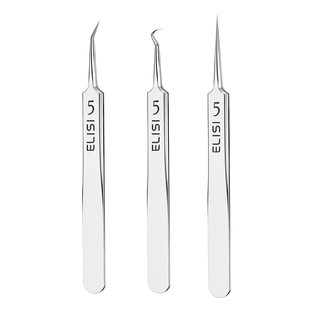 细胞夹粉刺针套装去黑头镊子超细挑挤暗疮痘高精密美容院专用工具