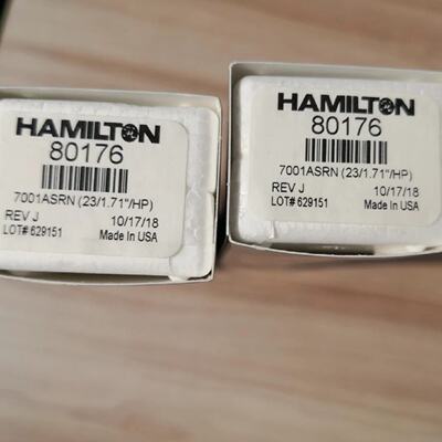 议价哈美顿Hamilton原装1ul自动进样针80176