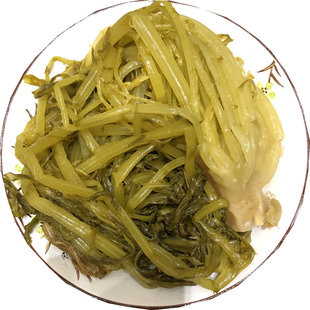 台州咸菜黄酸菜爽口雪里蕻浙江临海特产温岭盐菜炒雪菜肉丝汤面用