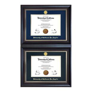 美国大学毕业证书相框北美高校荣誉证书装裱框实木画框