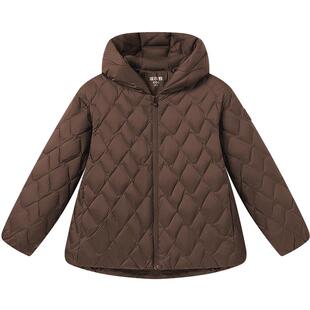 【小廓形巴恩风】波司登儿童羽绒服薄款女童外套轻薄宽松洋气