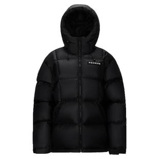 骆驼企鹅户外羽绒服女冬小个子新款防风保暖短款面包服冬装厚外套