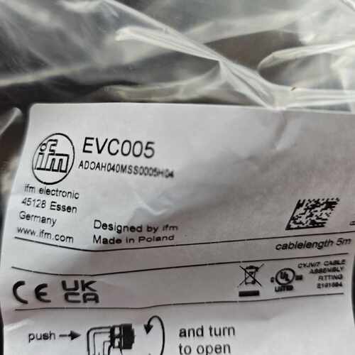 议价IFM易福门EVC005带插头电缆