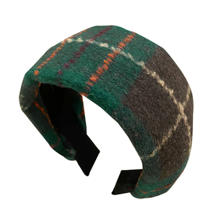 复古毛呢宽边加厚发箍女士新款高颅顶遮白发头箍洋气时尚洗脸发卡