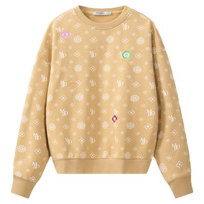 MARDI2025冬季新款女士圆领卫衣