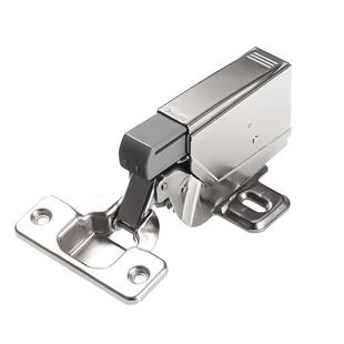 百隆进口柜门合页铰链外置阻尼器橱柜门缓冲折叠弹簧飞机衣柜荷叶