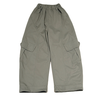 凯文家童装2025年秋冬新款男童中大童韩版宽松加绒休闲工装裤长裤