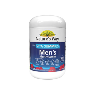 Nature'sWay澳萃维男士复合维生素软糖成人VBV12D3锌镁