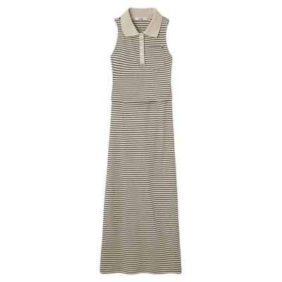 SNIDEL2025秋冬新品气质翻领无袖针织衫上衣半身裙套装SWCO254028