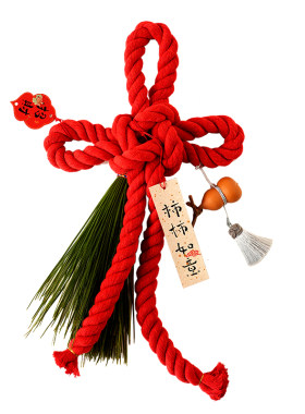 万字结六一草堂门挂饰