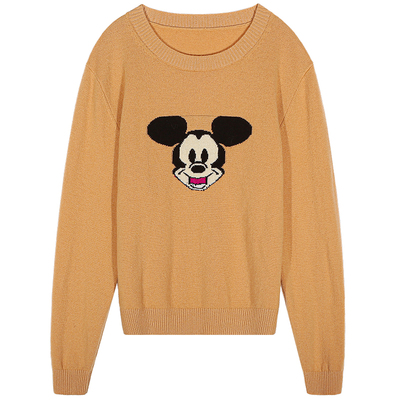 落落狷介毛衣女保暖羊毛上衣